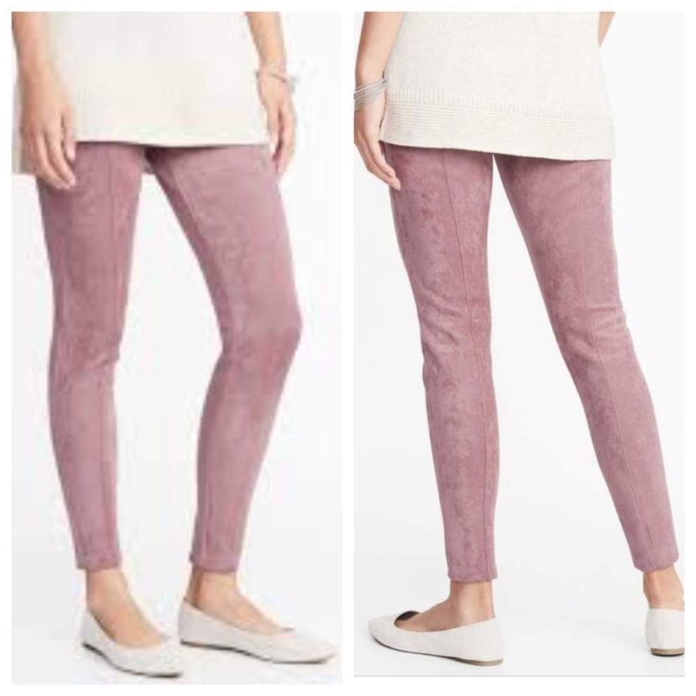 Suede Pink Riding Pants